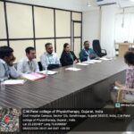 Mock round of Campus Placement Interview for Physiotherapy Internship Students